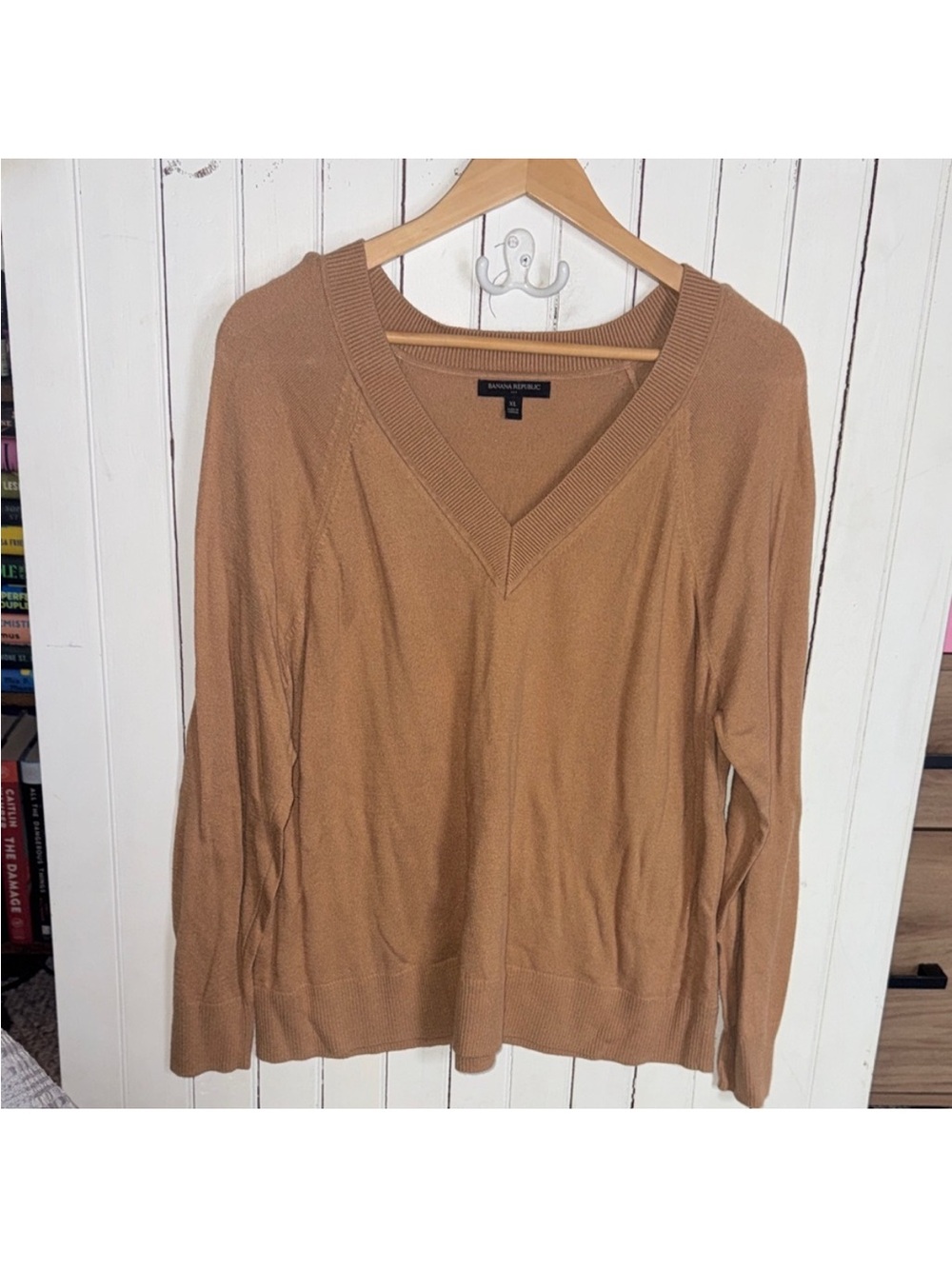 Banana Republic Sweater Tan/Camel Size XL